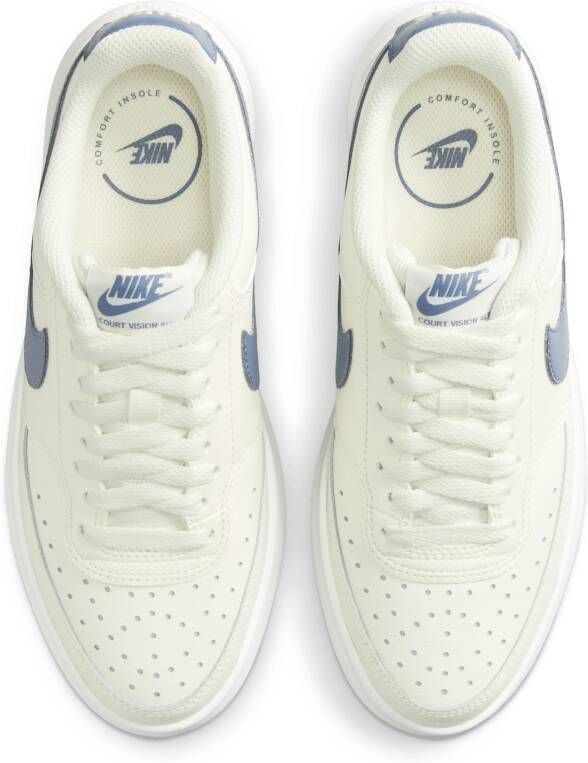 Nike Court Vision Alta Damesschoen Wit