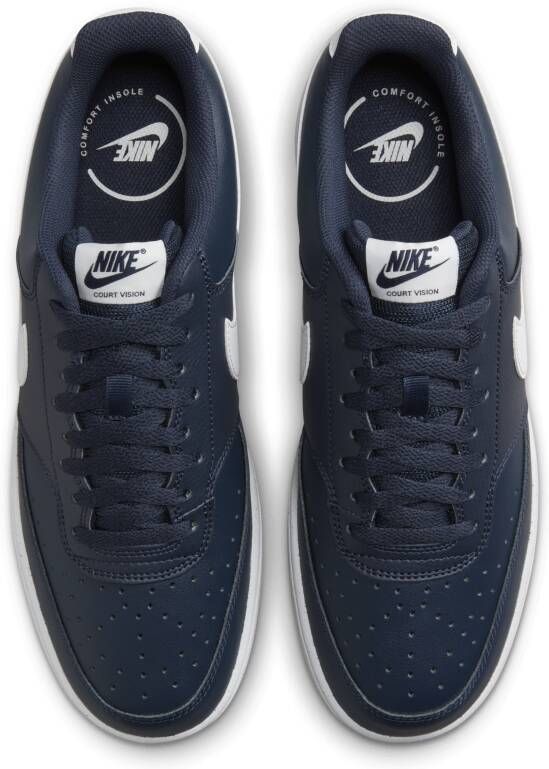 Nike Court Vision Low Herenschoenen Blauw