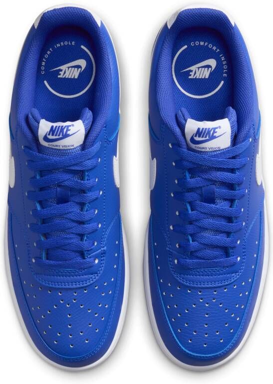 Nike Court Vision Low Herenschoenen Blauw