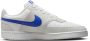 Nike Court Vision Low Sneakers Lichtgrijs Blauw - Thumbnail 3