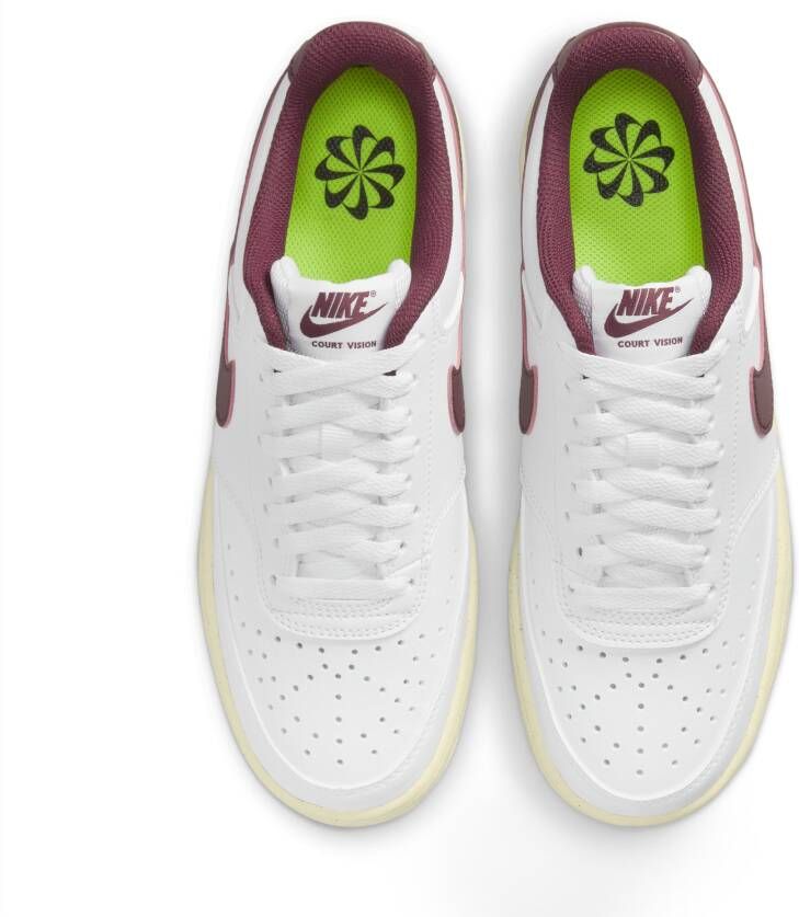 Nike Court Vision Low Next Nature Damesschoenen Wit