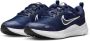 Nike Downshifter 12 Next Nature hardloopschoenen donkerblauw blauw wit kids - Thumbnail 5