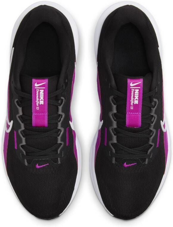 Nike Downshifter 13 hardloopschoenen voor dames (straat) Zwart