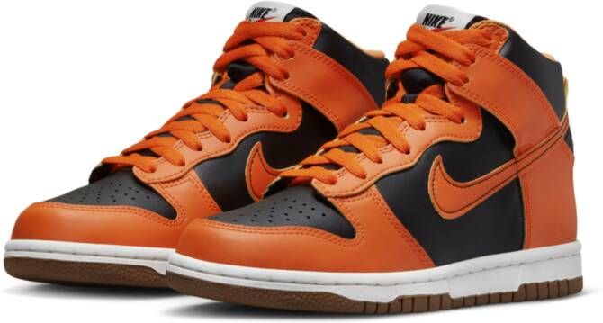 Nike Dunk High Kinderschoenen Zwart