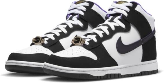 Nike Dunk High Retro Premium EMB Herenschoenen Zwart