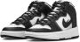 Nike Wmns Dunk High Up White Black-Dk Smoke Grey - Thumbnail 5