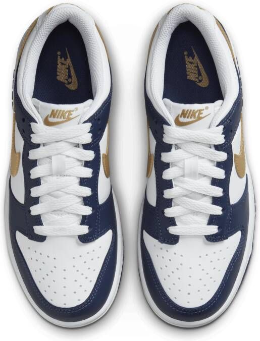 Nike Dunk Low Kinderschoenen Wit