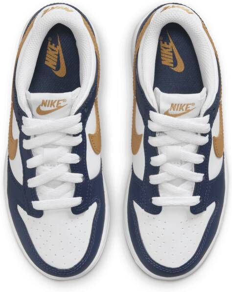 Nike Dunk Low kleuterschoenen Wit