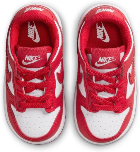 Nike Dunk Low Schoenen voor baby's peuters Wit