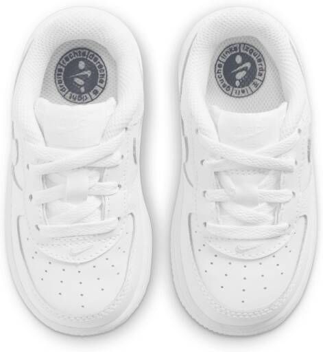 Nike Force 1 LE Schoen voor baby's peuters Wit