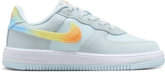 Nike Force 1 Low EasyOn kleuterschoenen Blauw