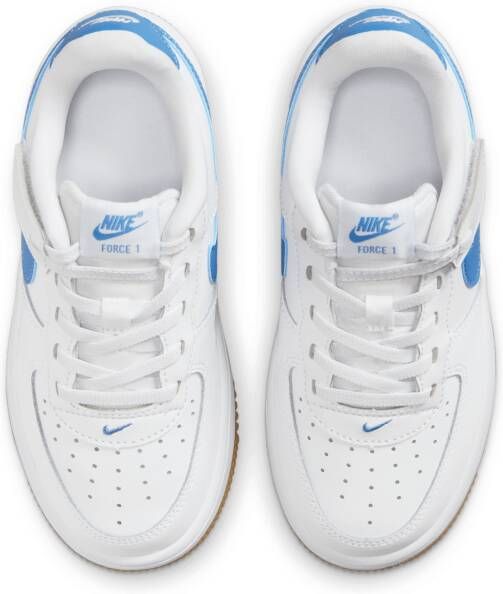 Nike Force 1 Low EasyOn kleuterschoenen Wit