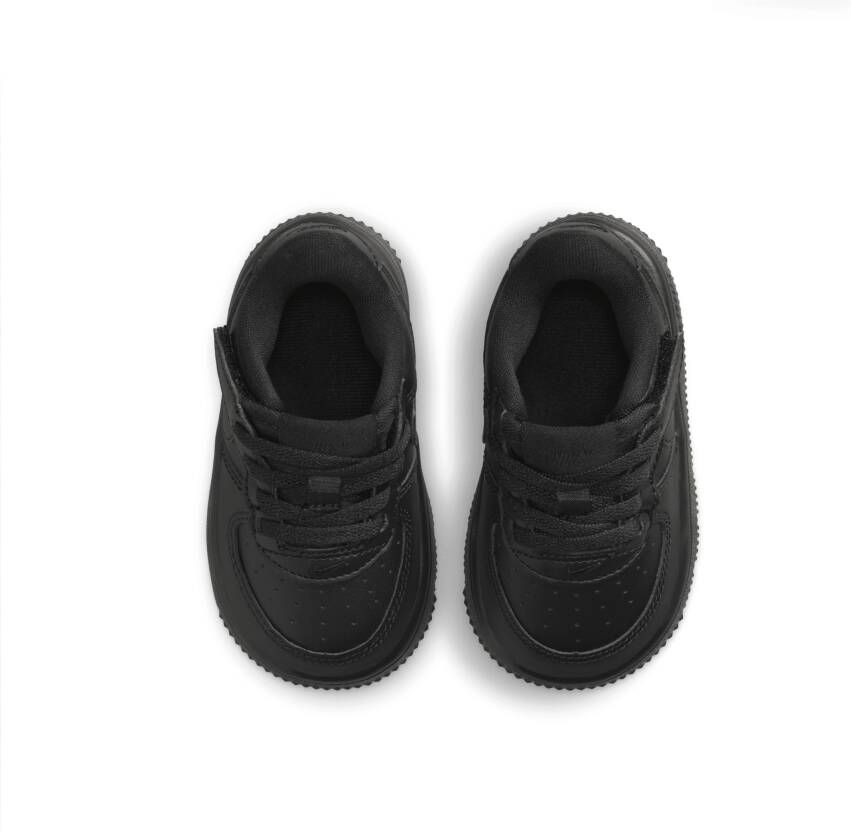 Nike Force 1 Low EasyOn schoenen voor baby's peuters Zwart