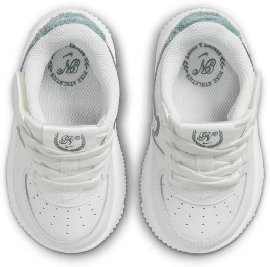 Nike Force 1 Low LV8 EasyOn schoenen voor baby's peuters Wit