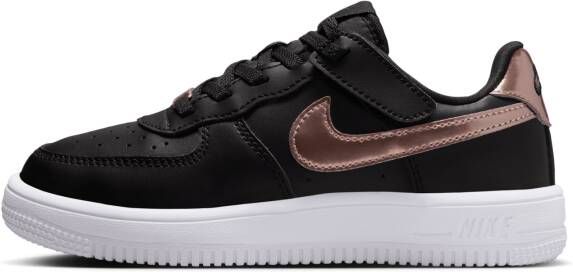 Nike Force 1 Low SE EasyOn kleuterschoenen Zwart