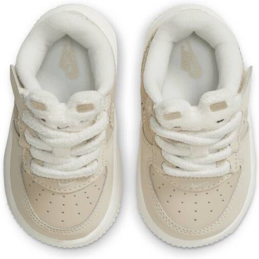 Nike Force 1 Low SE EasyOn schoenen voor baby's peuters Bruin