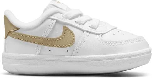 Nike Force 1 Wiegbooties voor baby's Wit