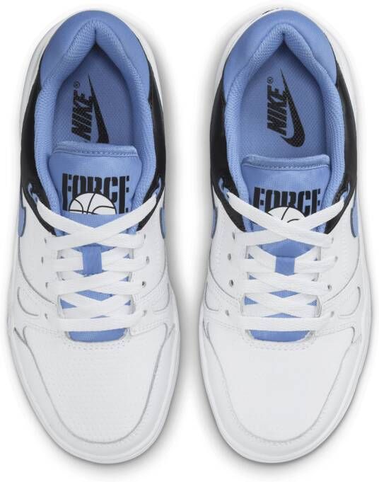 Nike Full Force Low kinderschoenen Wit