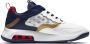 Jordan Lage schoen in wit midnight navy university rood Multicolor Heren - Thumbnail 17