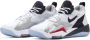 Jordan Zoom 92 Heren Schoenen White Leer Textil Synthetisch Foot Locker - Thumbnail 2