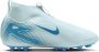 Nike Jr. Mercurial Superfly 10 Academy high top voetbalschoenen voor kleuters kids (kunstgras) Blauw - Thumbnail 3