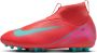 Nike Jr. Mercurial Superfly 10 Academy high top voetbalschoenen voor kleuters kids (kunstgras) Rood - Thumbnail 2