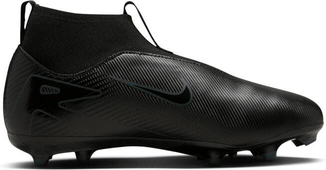 Nike Jr. Mercurial Superfly 10 Academy high-top voetbalschoenen voor kleuters kids (meerdere ondergronden) Zwart