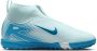 Nike Jr. Mercurial Superfly 10 Academy high top voetbalschoenen voor kleuters kids (turf) Blauw - Thumbnail 3