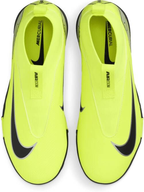 Nike Jr. Mercurial Superfly 10 Academy high top voetbalschoenen voor kleuters kids (turf) Geel