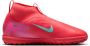 Nike Jr. Mercurial Superfly 10 Academy high top voetbalschoenen voor kleuters kids (turf) Rood - Thumbnail 4