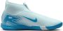 Nike Jr. Mercurial Superfly 10 Academy high top zaalvoetbalschoenen voor kleuters kids Blauw - Thumbnail 3