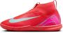 Nike Jr. Mercurial Superfly 10 Academy high top zaalvoetbalschoenen voor kleuters kids Rood - Thumbnail 2