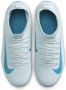 Nike Jr. Mercurial Superfly 10 Club high-top voetbalschoenen voor kleuters kids (meerdere ondergronden) Blauw - Thumbnail 5