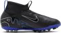 Nike Jr. Mercurial Superfly 9 Academy high top voetbalschoenen voor kleuters kids (kunstgras) Zwart - Thumbnail 3