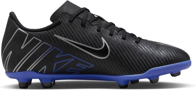 Nike Jr. Mercurial Vapor 15 Club low-top voetbalschoen voor kleuters kids (meerdere ondergronden) Zwart