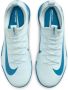 Nike Jr. Mercurial Vapor 16 Academy low top voetbalschoenen voor kleuters kids (turf) Blauw - Thumbnail 4