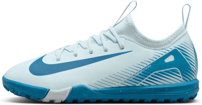 Nike Jr. Mercurial Vapor 16 Academy low top voetbalschoenen voor kleuters kids (turf) Blauw