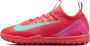 Nike Jr. Mercurial Vapor 16 Academy low top voetbalschoenen voor kleuters kids (turf) Rood - Thumbnail 2