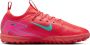 Nike Jr. Mercurial Vapor 16 Academy low top voetbalschoenen voor kleuters kids (turf) Rood - Thumbnail 4