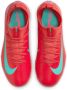 Nike Jr. Mercurial Vapor 16 Academy low top voetbalschoenen voor kleuters kids (turf) Rood - Thumbnail 5