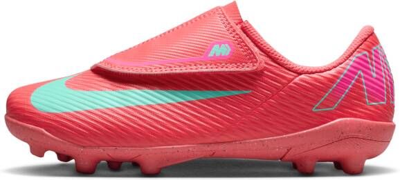 Nike Jr. Mercurial Vapor 16 Club low top voetbalschoenen voor kleuters (meerdere ondergronden) Rood