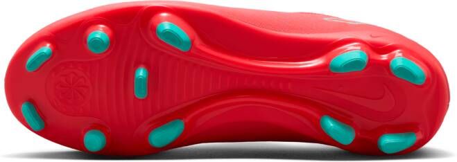 Nike Jr. Mercurial Vapor 16 Club low top voetbalschoenen voor kleuters kids (meerdere ondergronden) Rood