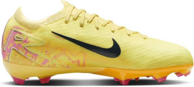 Nike Jr. Mercurial Vapor 16 Pro 'Kylian Mbappé' low-top voetbalschoenen voor kids (stevige ondergrond) Oranje