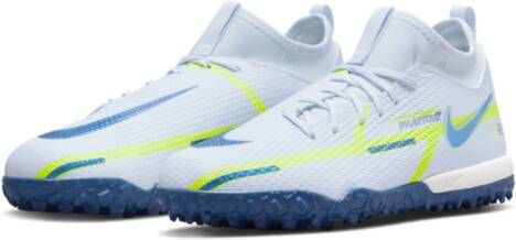 Nike Jr. Phantom GT2 Academy Dynamic Fit TF Voetbalschoenen voor kleuters kids(turf) Grijs