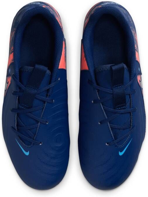 Nike Jr. Phantom GX 2 Academy 'Erling Haaland' low-top voetbalschoenen voor kids (meerdere ondergronden) Blauw