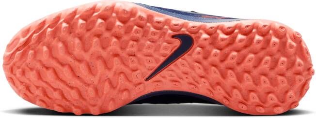 Nike Jr. Phantom GX 2 Academy 'Erling Haaland' low-top voetbalschoenen voor kids (turf) Blauw