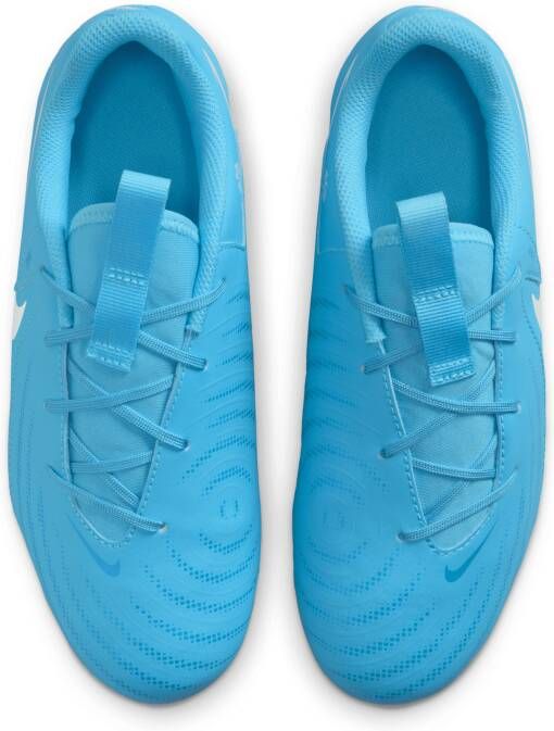 Nike Jr. Phantom GX 2 Academy MG low-top voetbalschoenen voor kleuters kids (meerdere ondergronden) Blauw