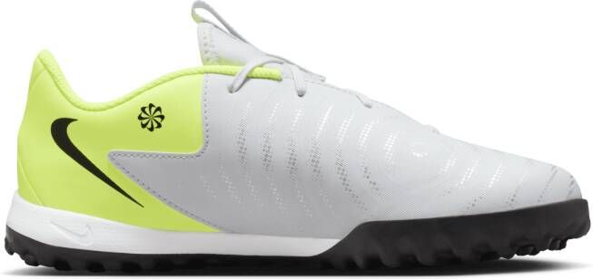 Nike Jr. Phantom GX 2 Academy voetbalschoenen voor kleuters kids (turf) Grijs