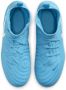 Nike Jr. Phantom Luna 2 Academy high-top voetbalschoenen voor kleuters kids (kunstgras) Blauw - Thumbnail 4