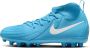 Nike Jr. Phantom Luna 2 Academy high-top voetbalschoenen voor kleuters kids (kunstgras) Blauw - Thumbnail 2